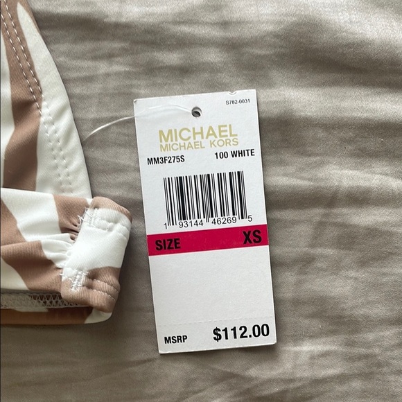 Michael Kors NWT Halter 2 Piece Bikini Set size x-small - Picture 7 of 11